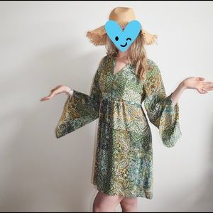 Anthropologie Floreat Boho Dress